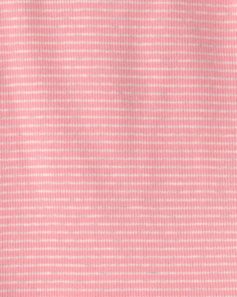 Toddler Girl 2-Piece Organic Cotton Ribbed Pyjama