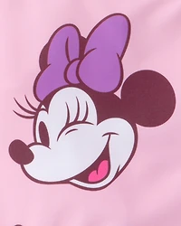 Girls Disney© Minnie Mouse 1-Piece Swimsuit - Pink