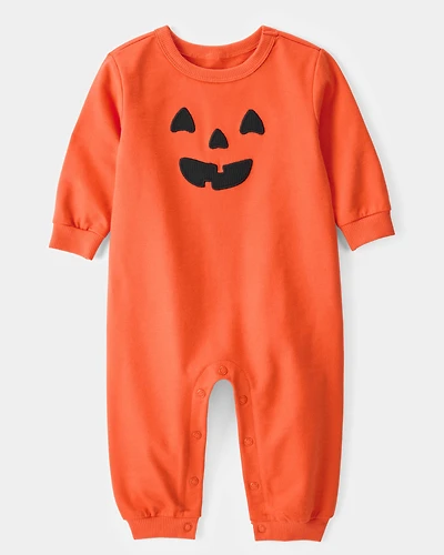 Baby Halloween Pumpkin Jumpsuit