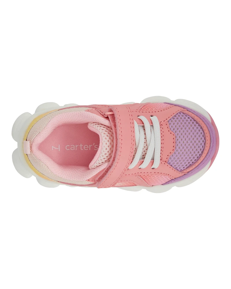 Toddler Girl Athletic Sneakers - Multicolour