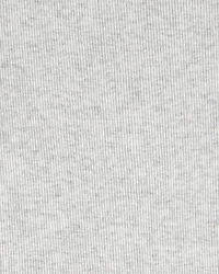 Girls Rib Short-Sleeve Dress - Grey