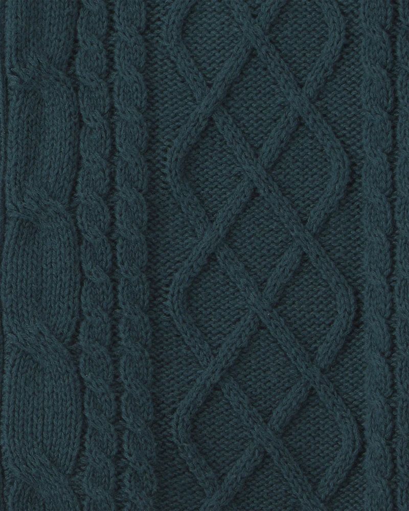 Toddler Boy Sweater Cardigan - Navy Blue