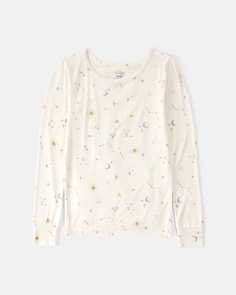 Kid Constellation PurelySoft 2-Piece Pyjama Set - Cream