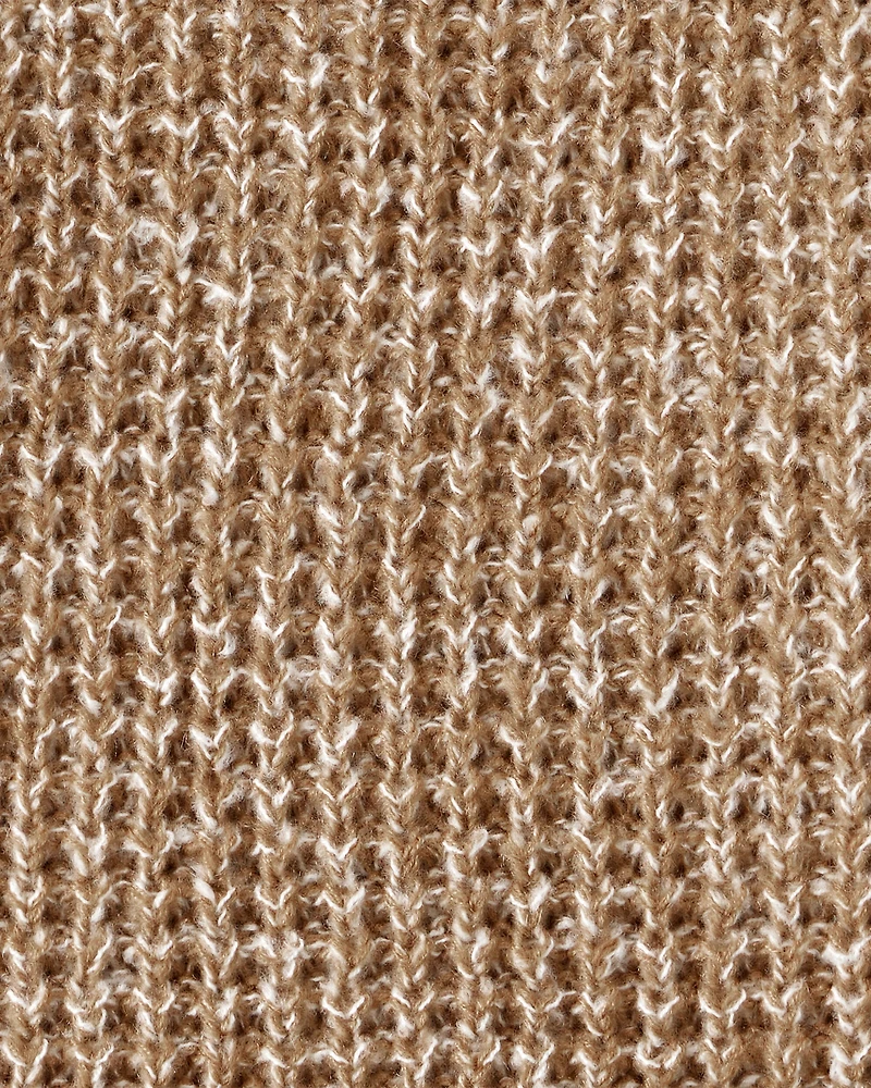 Baby Boy Textured Sweater - Khaki