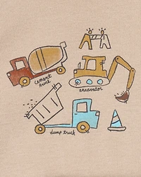 Baby Boy 3-Piece Construction Little Character Set