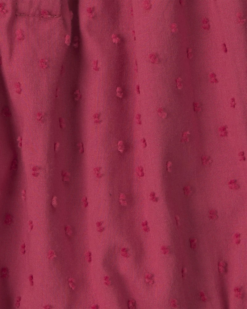 Baby Girl Organic Cotton Prairie Bubble