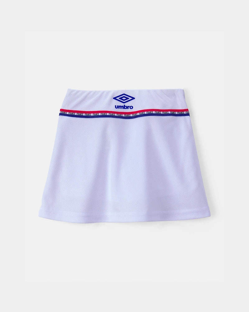 Toddler Girl Umbro France Active Skort - Blue/Red/White
