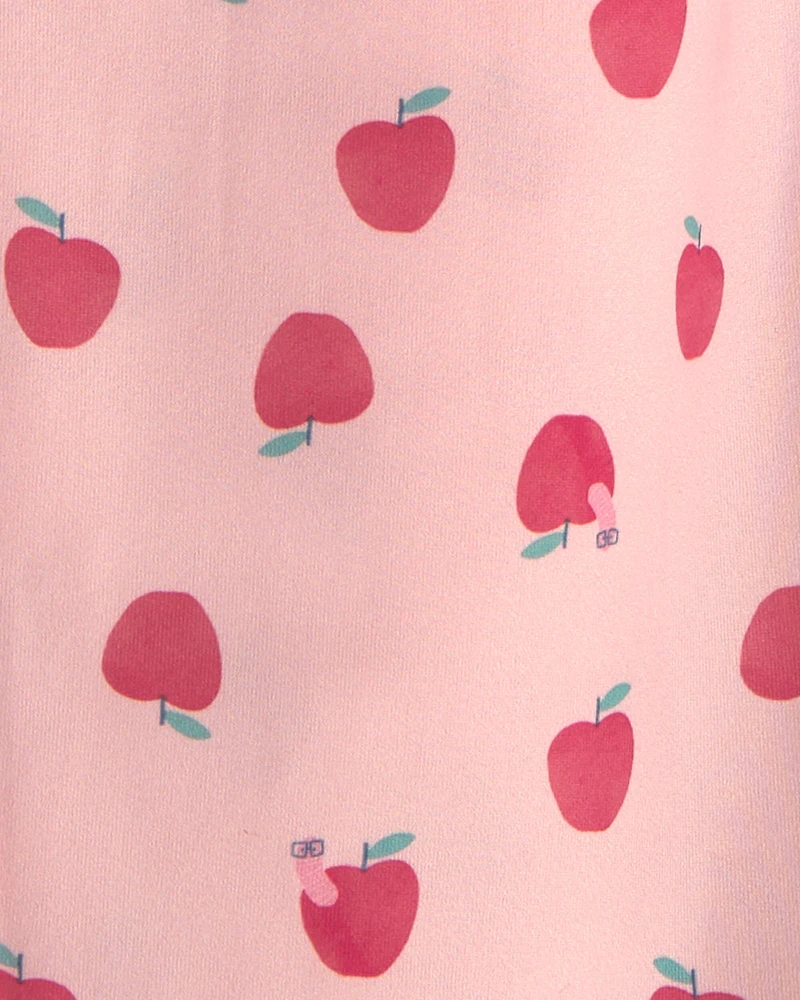 Toddler Girl Apple Short-Sleeve 2-Piece Pyjama Set