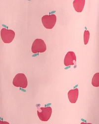 Toddler Girl Apple Short-Sleeve 2-Piece Pyjama Set