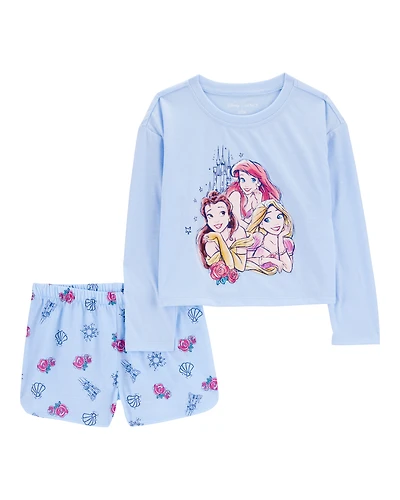 Kid Disney© Princess  Loose-Fit 2-Piece Pyjamas - Blue