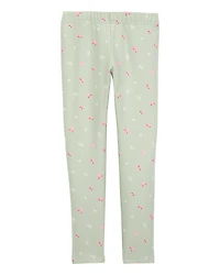 Kid Floral Stretch Leggings