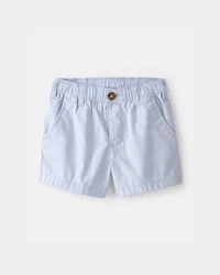 Toddler Boy Twill Shorts - Blue
