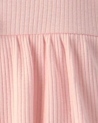 Baby Girl 2-Pack Floral Short-Sleeve Bodysuit Dress - Pink/Ivory