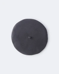 Toddler Girl Beret - Black