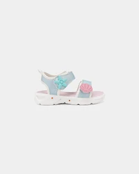 Toddler Girl Shell Light Up Sandals - Blue