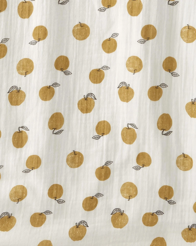 Baby Organic Cotton Gauze Zip Blanket
