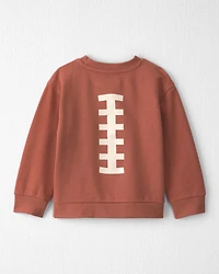 Toddler Organic Cotton 'Game Day' French Terry Sweatshirt