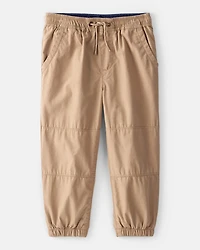 Toddler Boy Joggers - Tan