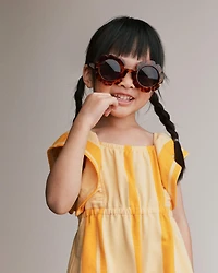 Toddler Girl Scalloped Tortoise Sunglasses