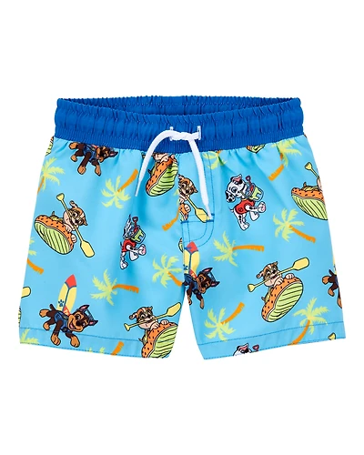 Toddler Boy PAW Patrol Swim Trunks - Blue