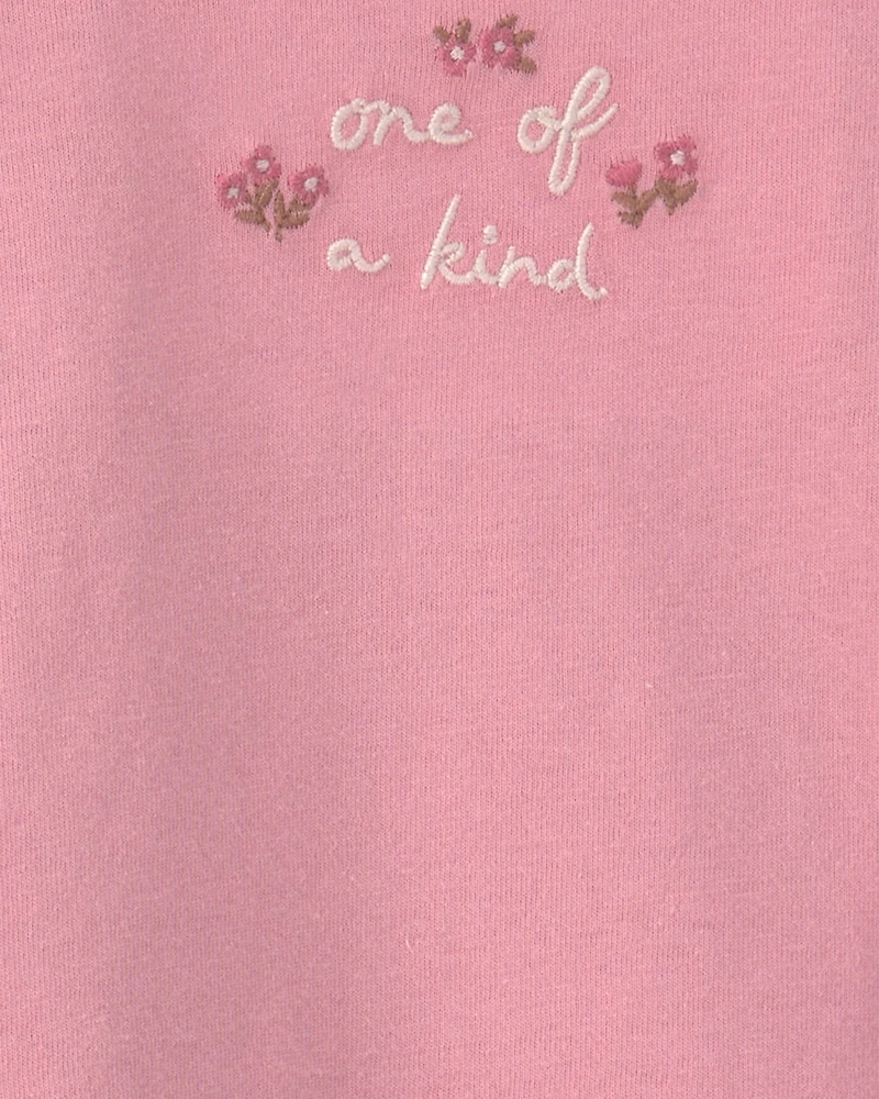 Baby Girl 4-Piece Long-Sleeve Top & Pant Set - Pink