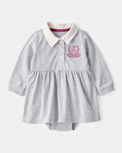 Baby Varsity Bodysuit Dress