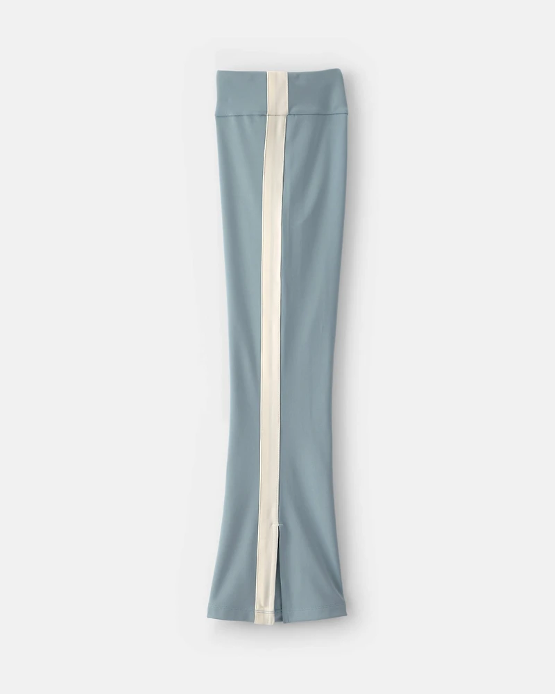 Girls Pull-On Stretch Active Flare Leggings - Blue