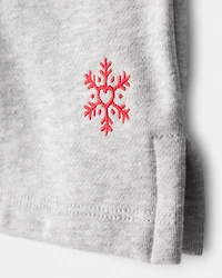 Toddler Girl Mock Neck Long-Sleeve Dress - Grey