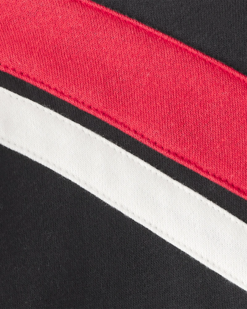 Toddler Boy Zip-Up Jacket - Black