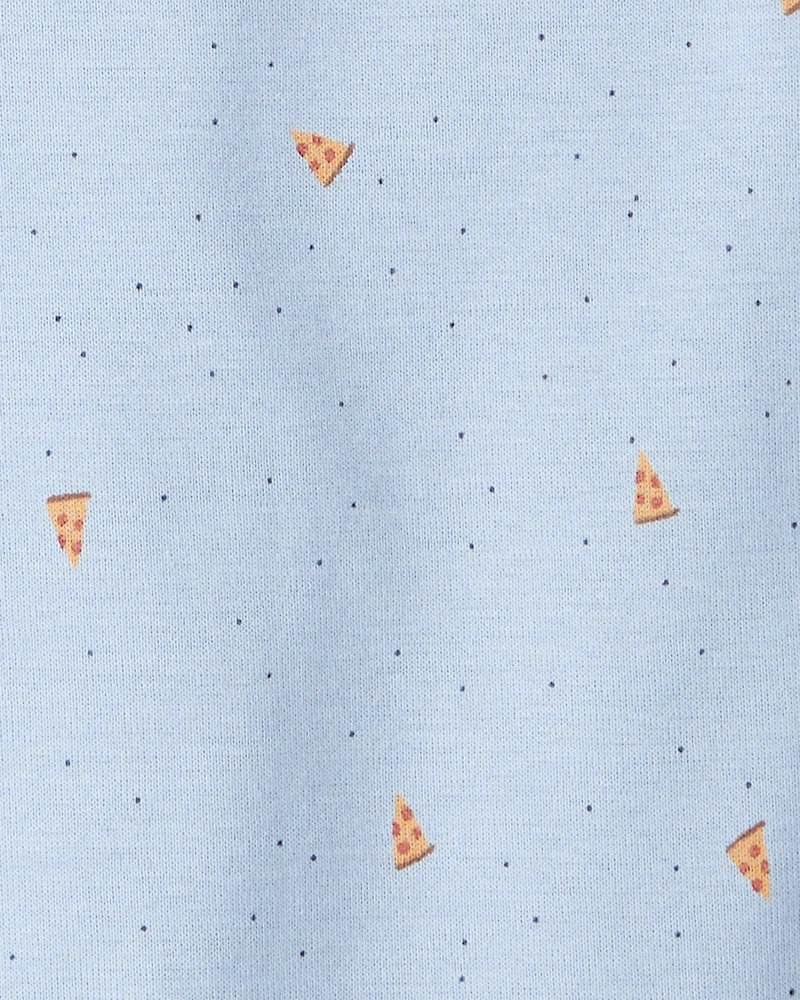 Baby Boy 5-Pack Print Cotton Multipack Bodysuits - Blue/Brown/Green/White