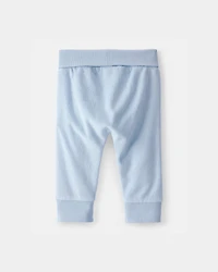 Baby Boy Terry Pants - Blue