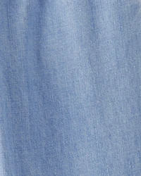 Toddler Boy Organic Cotton Chambray Pants