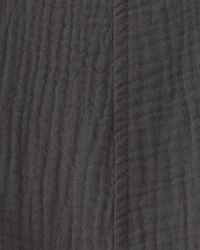 Baby Organic Cotton Gauze Shortalls