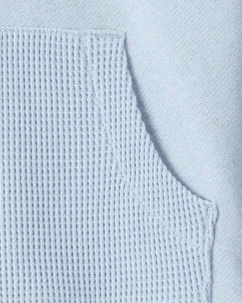 Toddler 2-Piece Quarter Zip Pullover & Pant Set - Blue