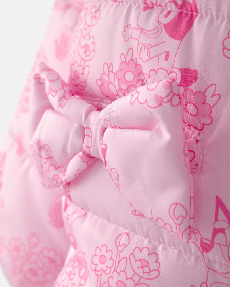 Girls Bluey Fashion Jacket - Pink