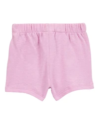 Baby Pull-On Slub Jersey Shorts