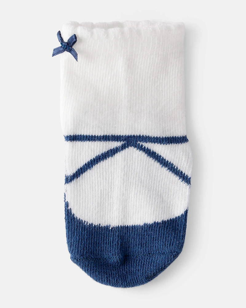 Baby Girl 6-Pack Ankle Socks