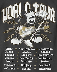 Boys Disney© Mickey Mouse Short-Sleeve Graphic Tee - Black