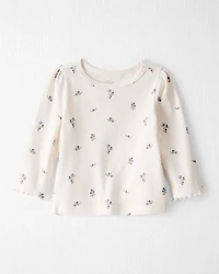 Baby Girl 2-Piece Organic Cotton Jumper Set