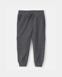 Toddler Boy French Terry Joggers - Grey