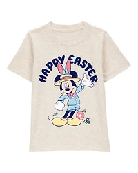 Toddler Disney© Mickey Mouse Easter Short-Sleeve Graphic Tee - Cream