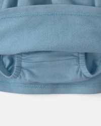 Baby Girl French Terry Skort - Blue