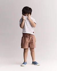 Toddler City Park™ Short - Mocha Brown