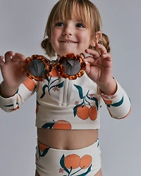 Toddler Girl Scalloped Tortoise Sunglasses