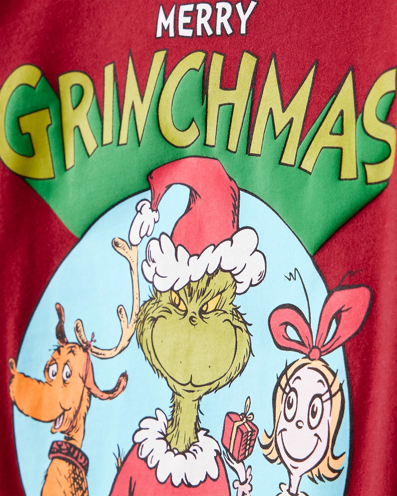 Toddler Dr. Seuss™ The Grinch Long-Sleeve Graphic Tee - Red