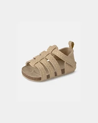 Baby Girl Strappy Sandals - Brown