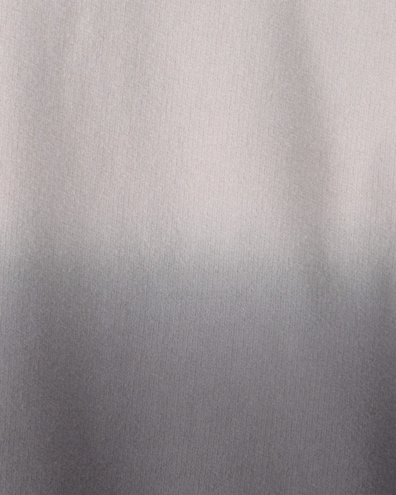 Boys Ombre French Terry Pullover Sweatshirt - Grey
