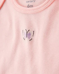 Baby Girl 7- Pack Short-Sleeve Original Bodysuits