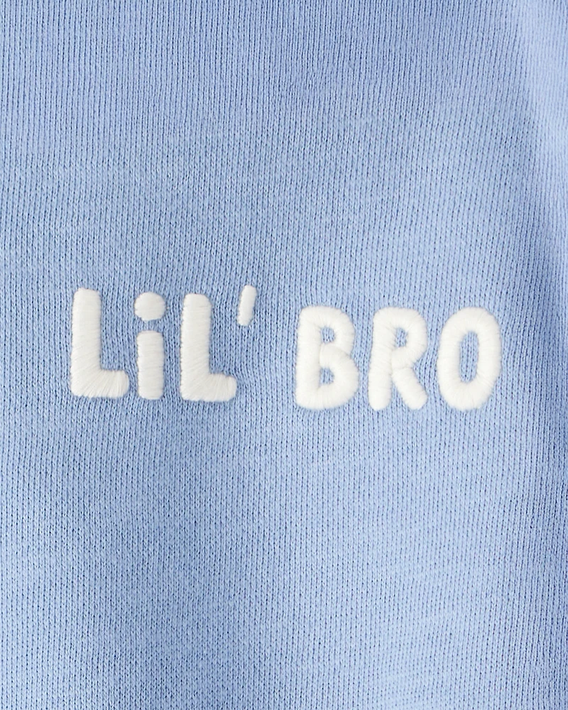 Baby Organic Cotton Lil' Bro Bubble Bodysuit