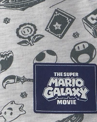 Boys Nintendo Super Mario Shorts - Grey